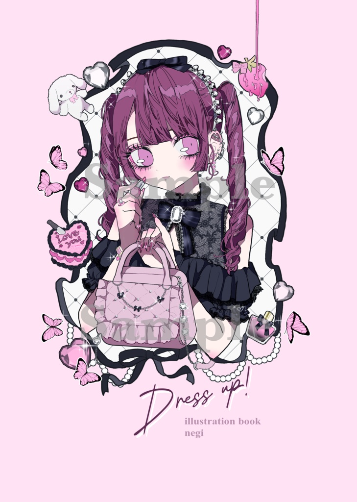 【既刊】イラスト集『Dress up!』