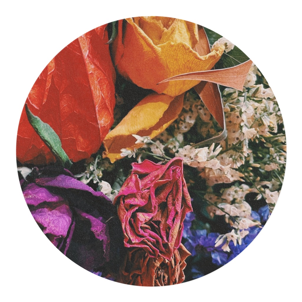 レトロ ドライフラワー マスキングテープ