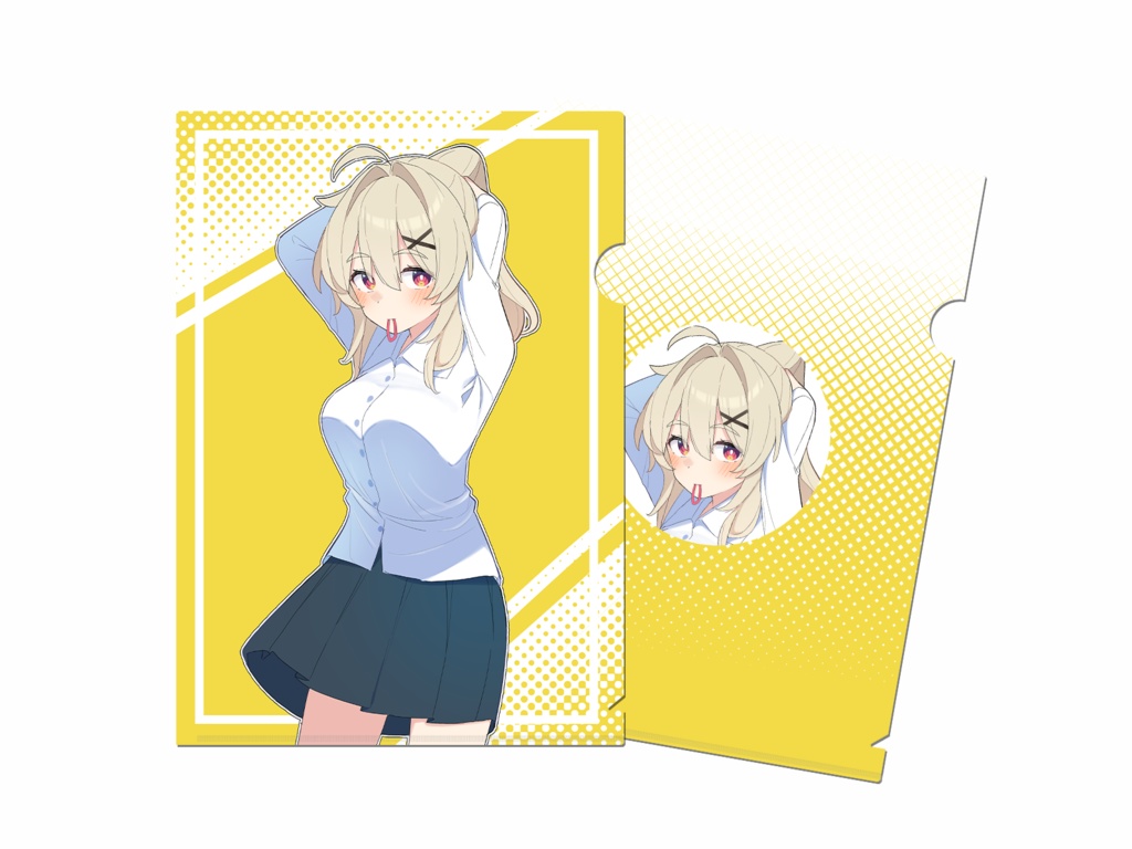 【無知な彼女】クリアファイル