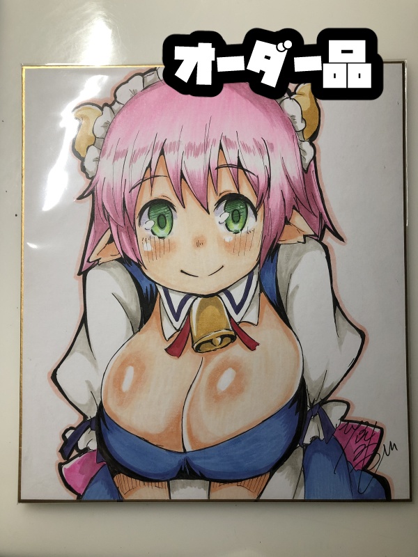 アナログ色紙(オーダーメイド)