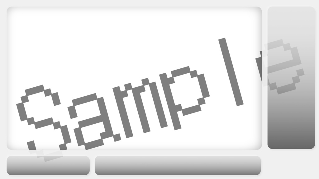 【9色】シンプルなニューモフィズム【配信オーバーレイ】