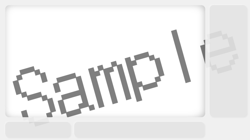 【9色】シンプルなニューモフィズム【配信オーバーレイ】