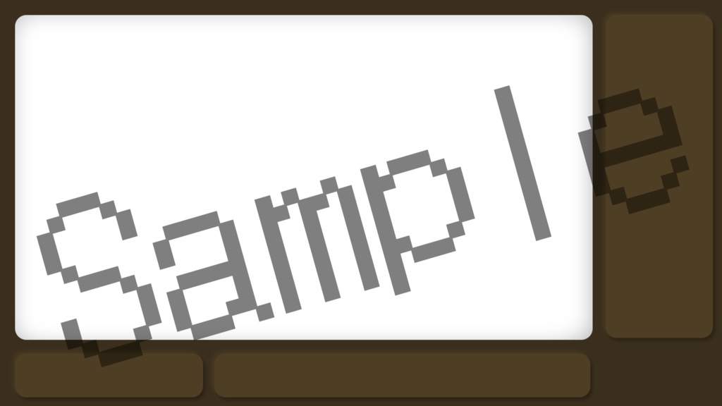 【9色】シンプルなニューモフィズム【配信オーバーレイ】