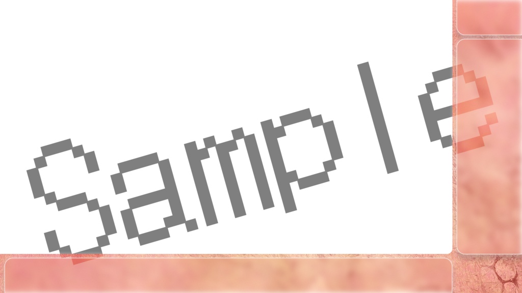 【無料素材】全3色!Glassy Stream Overlay!【配信オーバーレイ】