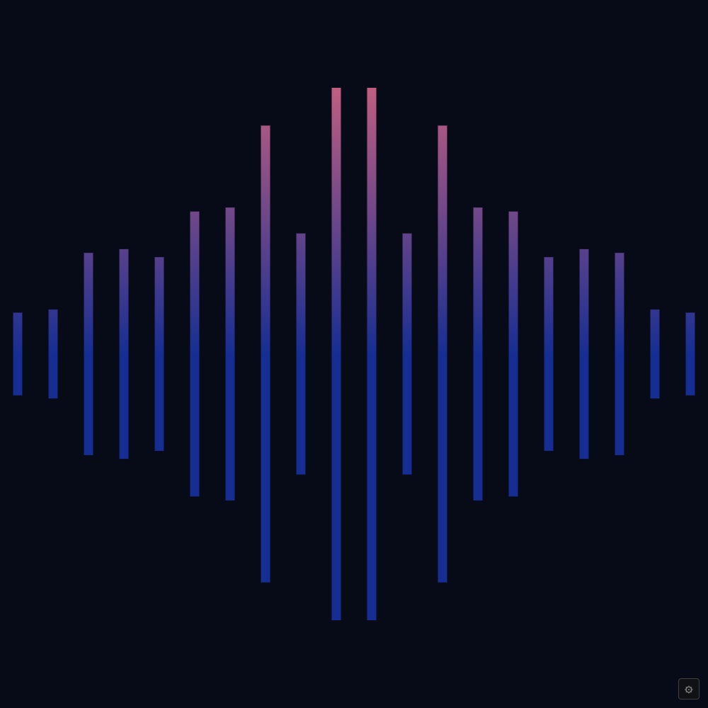 OBS用 音に反応する配信ビジュアライザー|Sound Visualizer for OBS【無料版あり】