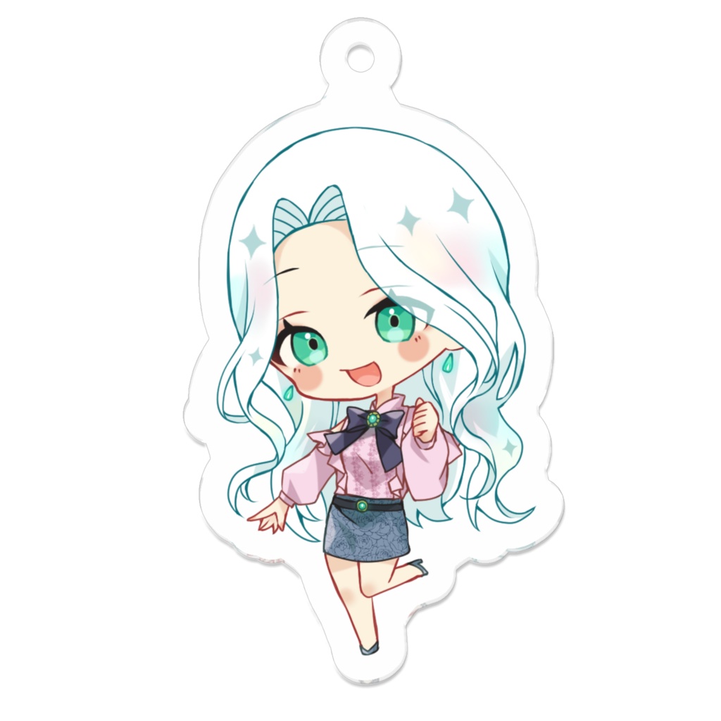 【常設】ゆえるさんアクキー(SDイラスト:奥村さま)