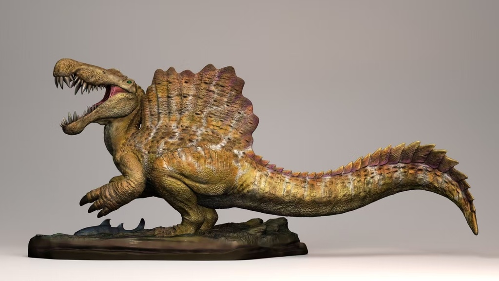 デフォリアル スピノサウルス（ Spinosaurus）ガレージキット