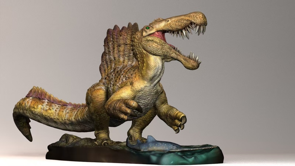 デフォリアル スピノサウルス( Spinosaurus)ガレージキット