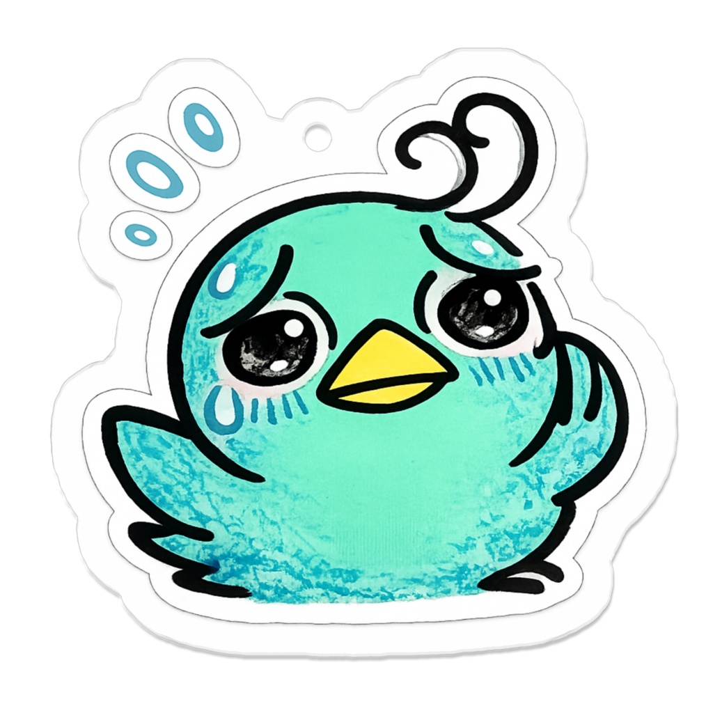 もず太郎アクリルチャーム