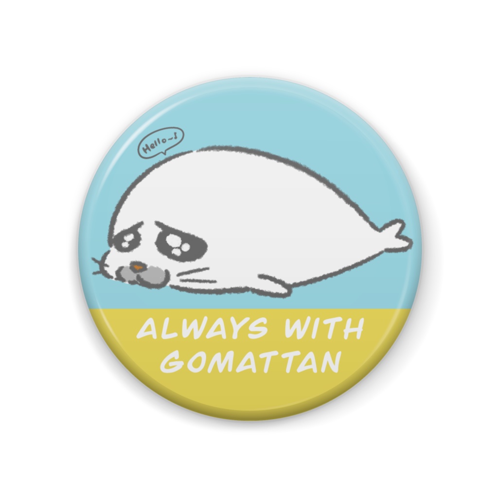 缶バッジ・はろーごまったん