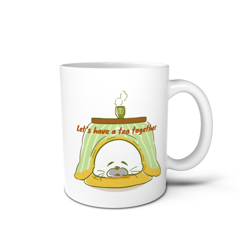 マグカップ・お茶をしばくごまったん ~冬~