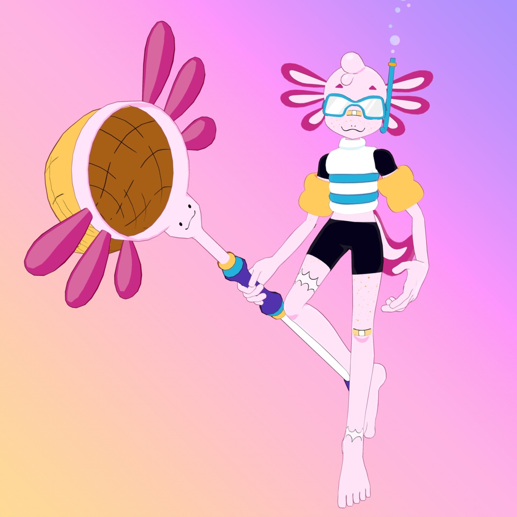 Axolotl (VRChat Avatar)