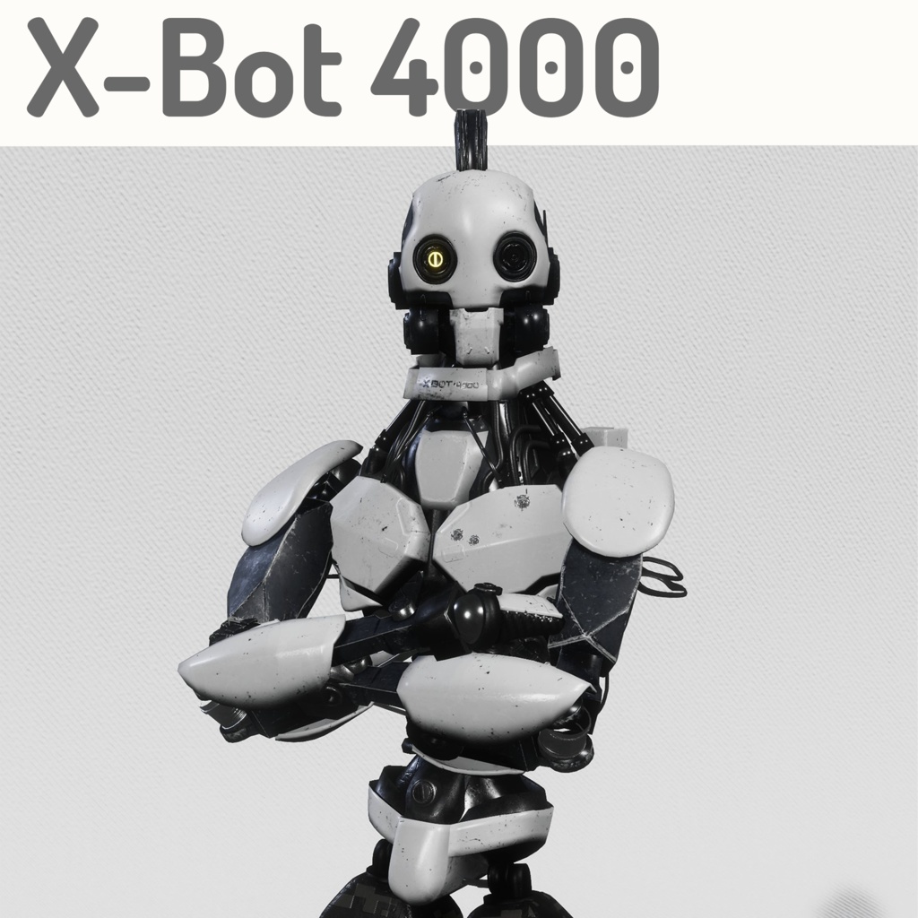 Three Robots - XBot 4000 - 3D Model