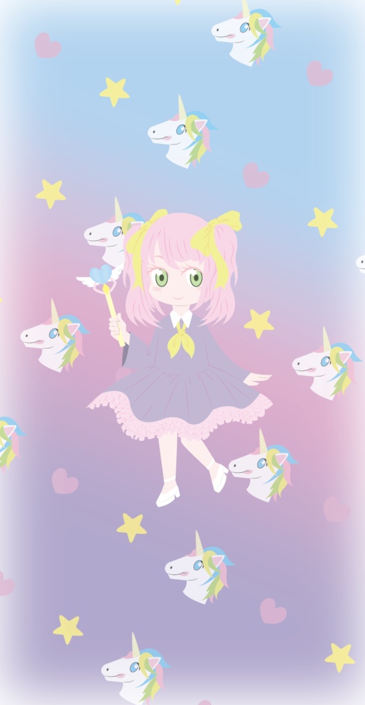 【ゆめかわ】ここちゃん(Coco-chan)/iPhoneケース