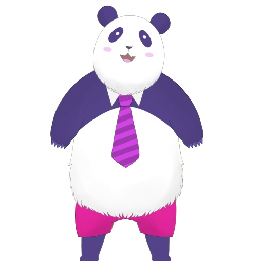 Panda san Live2DModel VtubeStudio for Vtuber パンダさん Live2Dモデル