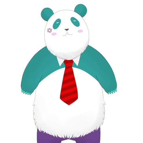 Panda san Live2DModel VtubeStudio for Vtuber パンダさん Live2Dモデル