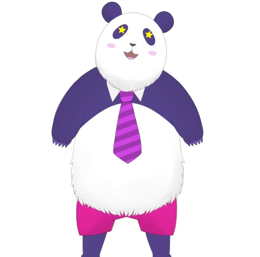 Panda san Live2DModel VtubeStudio for Vtuber パンダさん Live2Dモデル