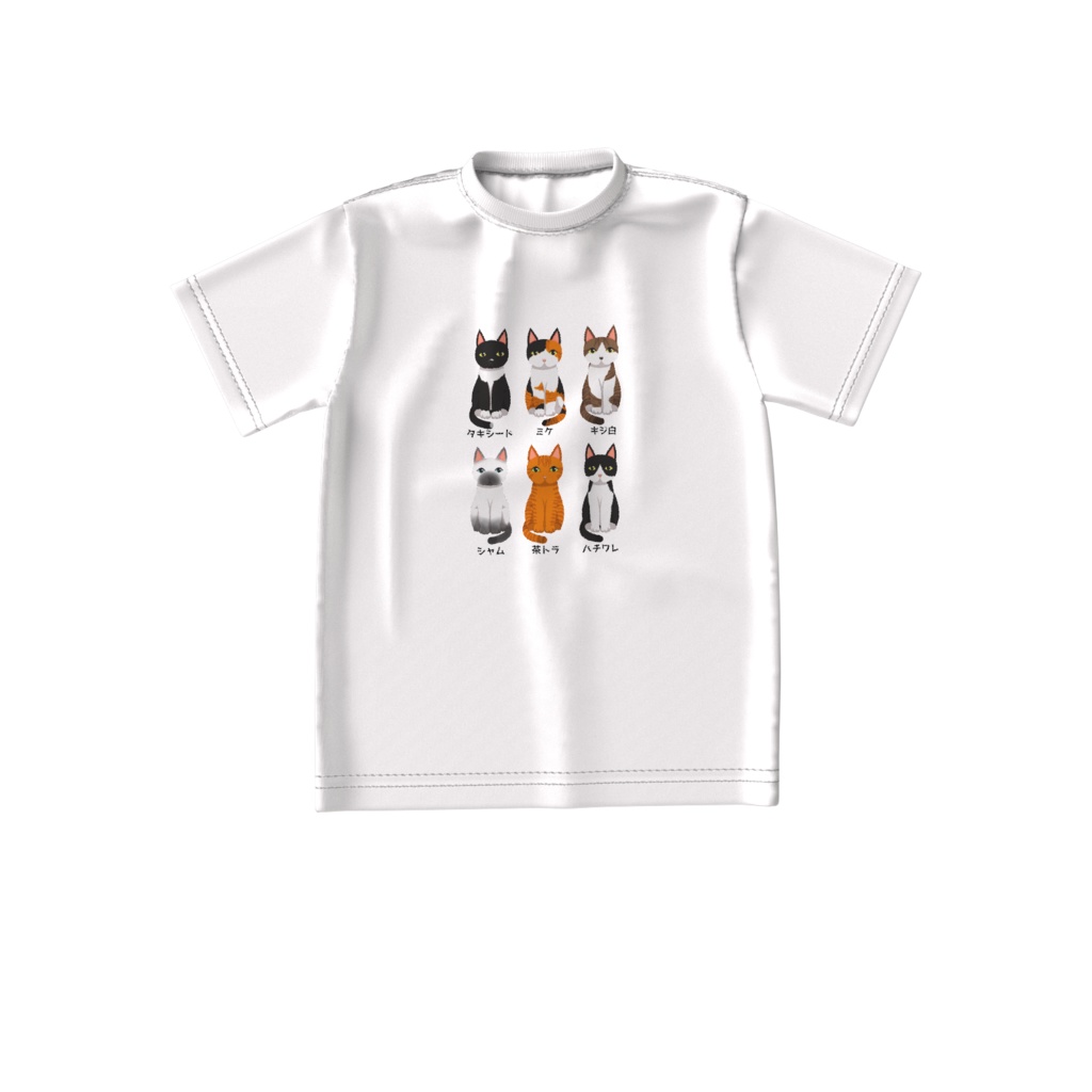 ネコネコシックス / ビッグシルエットTシャツ