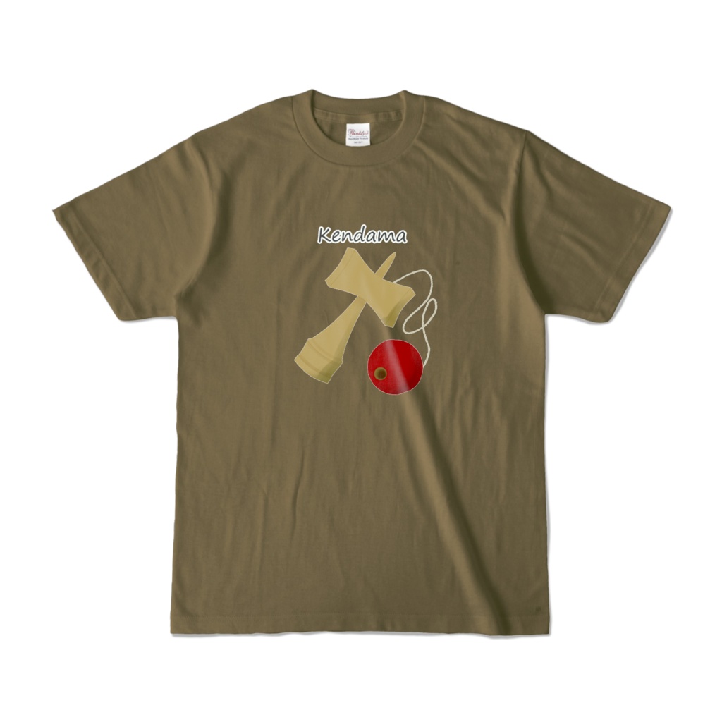 けん玉_KENDAMA_赤_Tシャツ