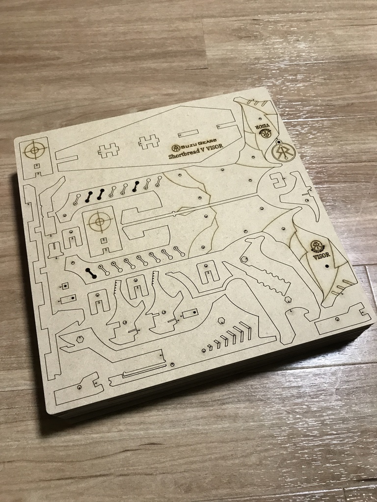 射撃形態切替式複合ゴム銃 Shortbread Ⅴ VISOR