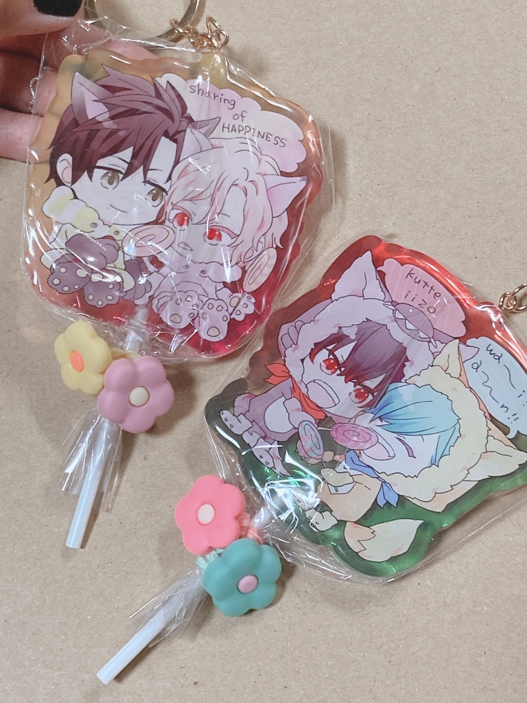 lollipop candy key chain 誠満