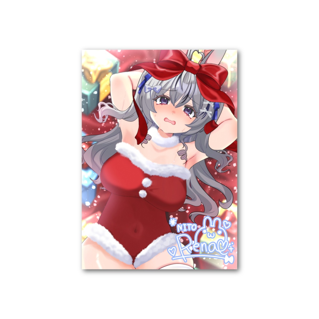 2025Xmasフォト風カード