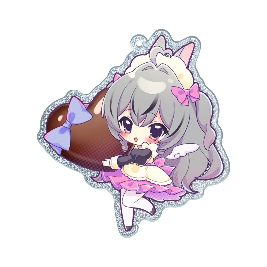 ハピバレアクリルキーホルダー