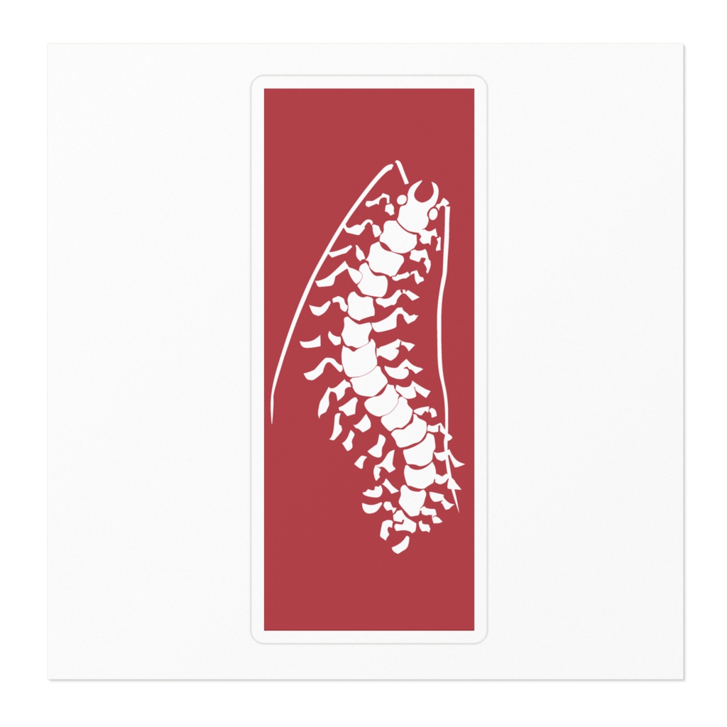 戦国武将の旗印風ステッカー