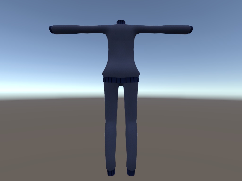 【無料】シンプルな芋ジャージ