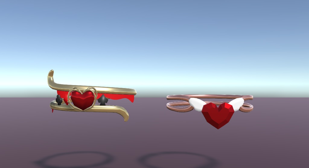 【VRChat想定】リングセット