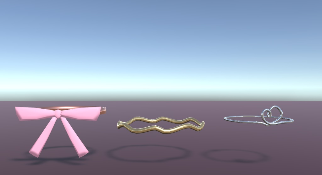 【VRChat想定】リングセット