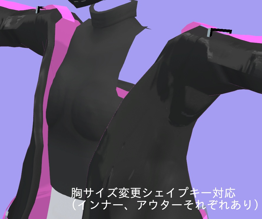 【ミスティちゃん向け衣装】ストリートネオンコーデ