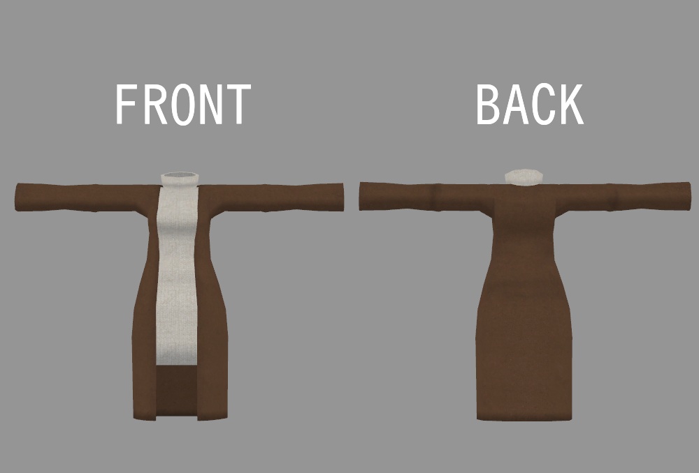 【Tellaちゃん向け衣装】シンプルセーター