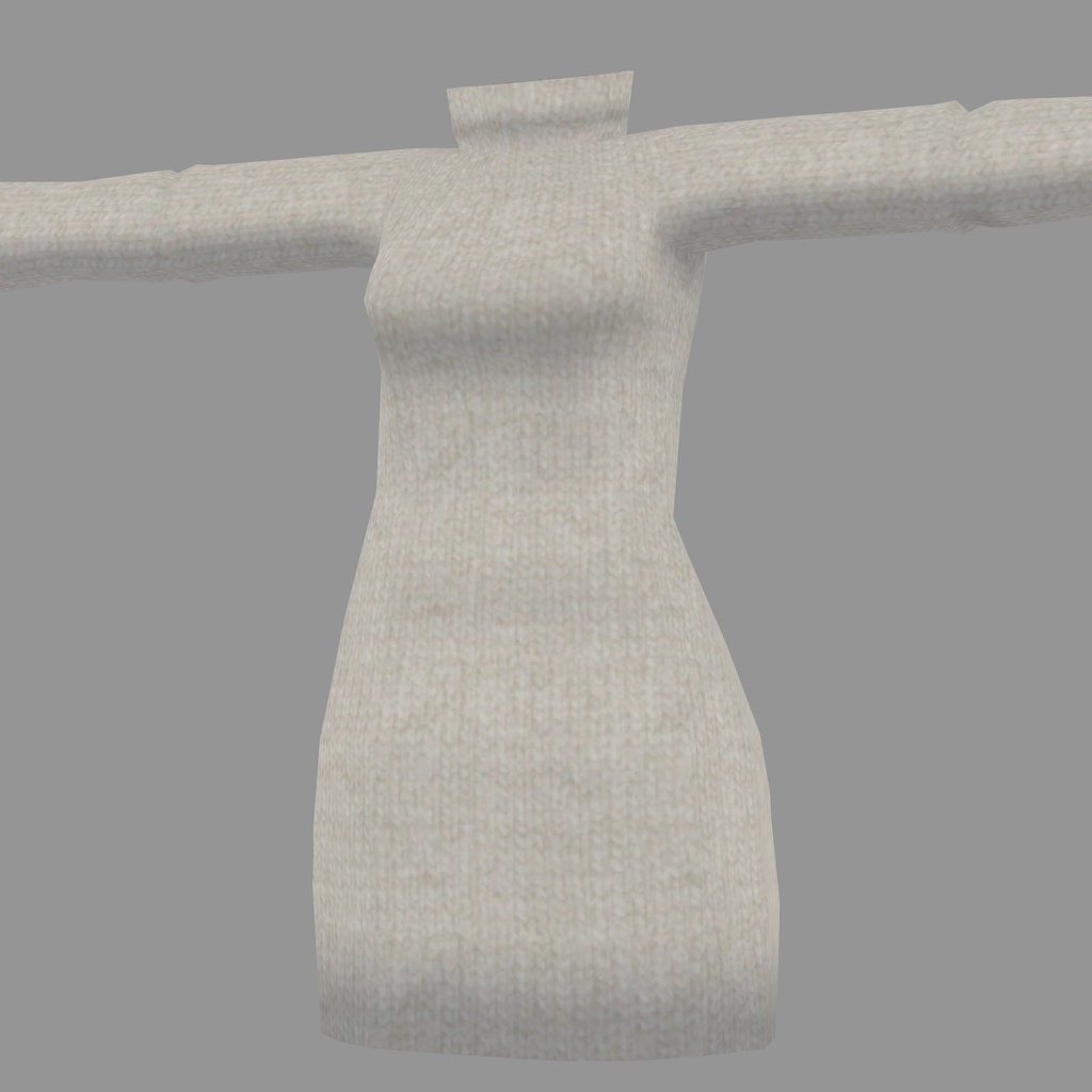 【Tellaちゃん向け衣装】シンプルセーター