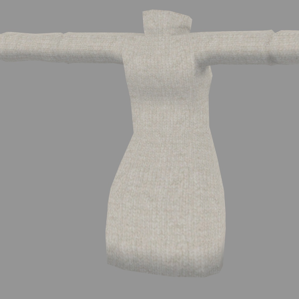 【Tellaちゃん向け衣装】シンプルセーター