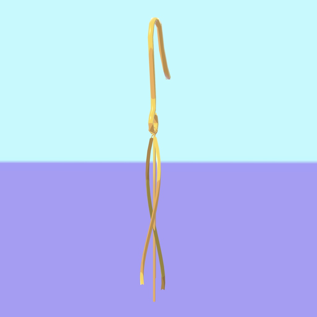 ゆらゆらピアス【VRChat想定】