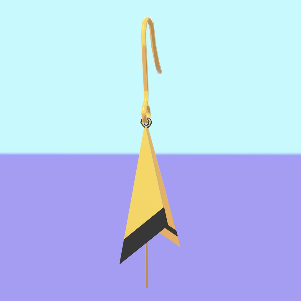 ゆらゆらピアス【VRChat想定】