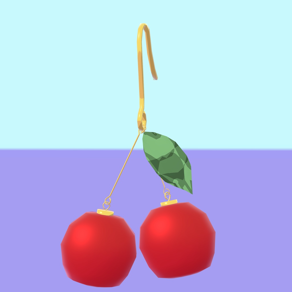 ゆらゆらピアス【VRChat想定】