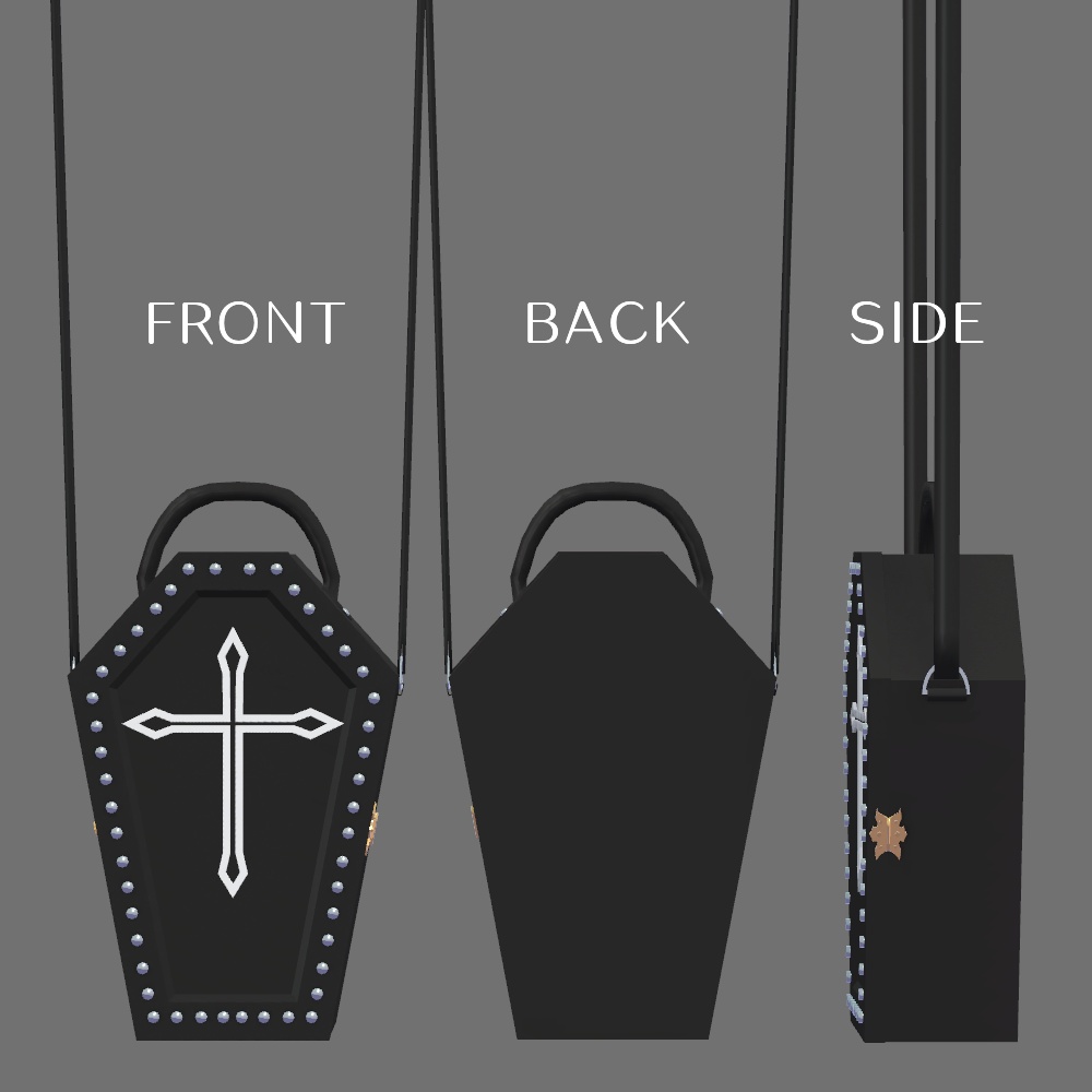 棺桶バッグ【VRChat想定】