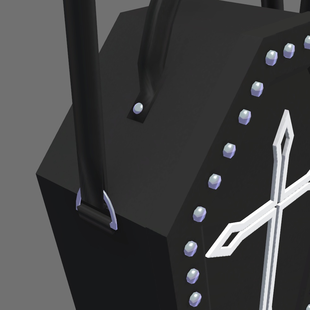 棺桶バッグ【VRChat想定】