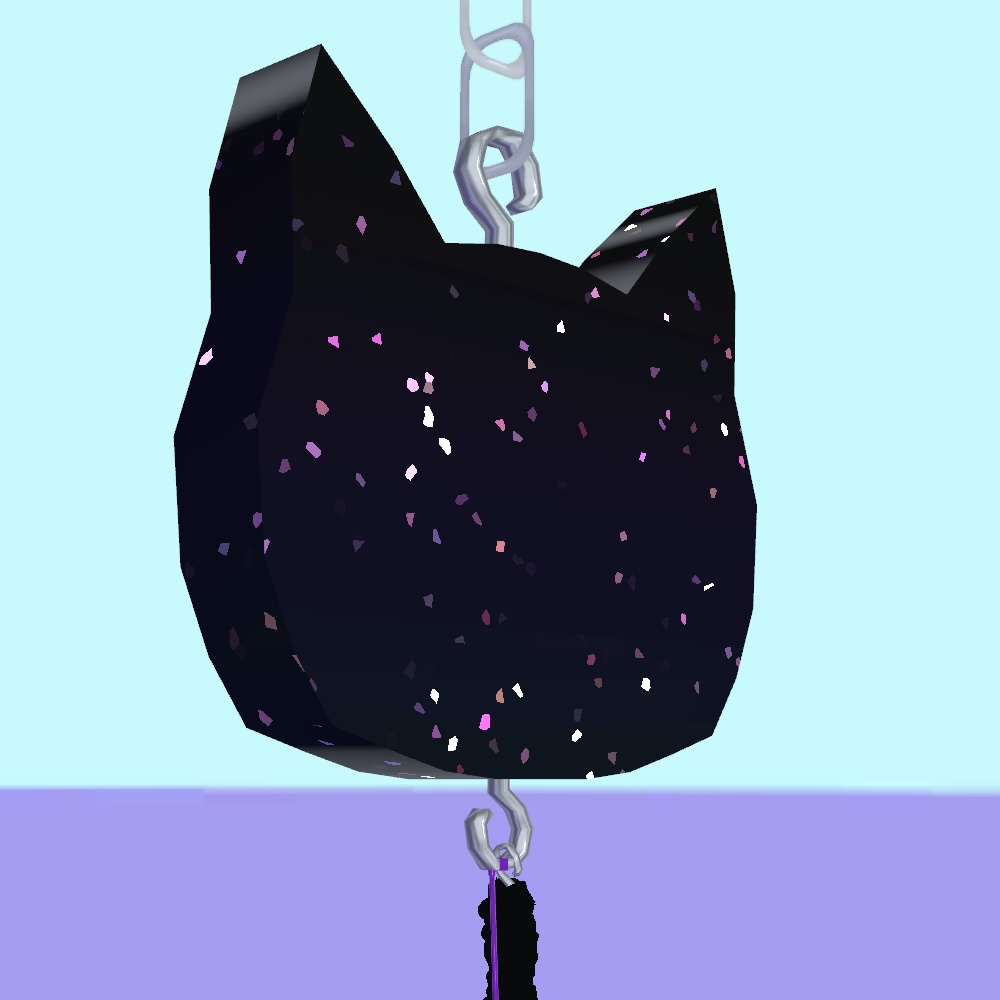 ねこちゃんピアス【VRChat想定】