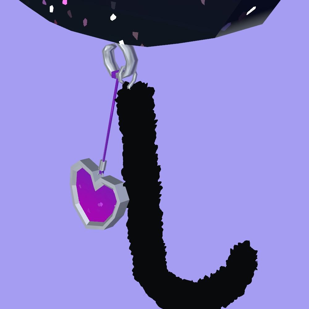 ねこちゃんピアス【VRChat想定】