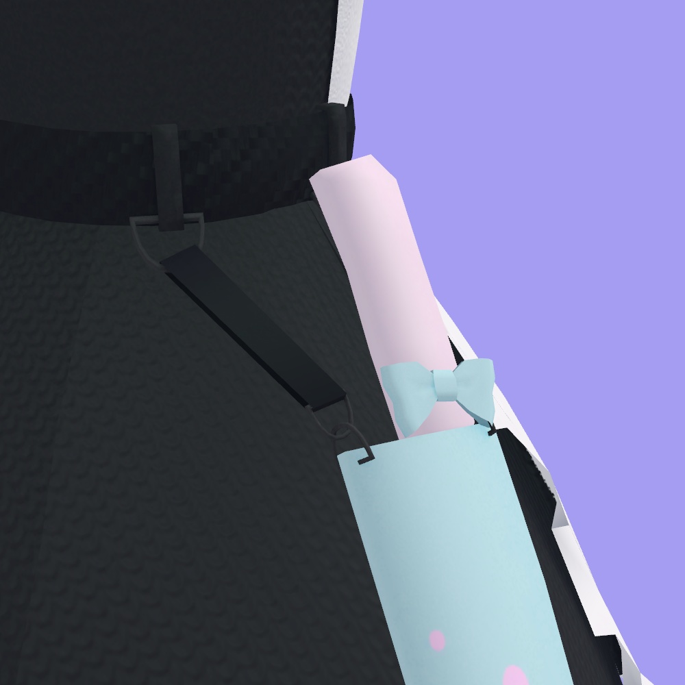 【ミスティちゃん向け衣装】病みメイドワンピ