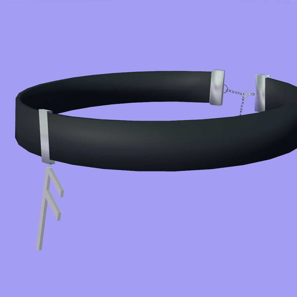 ルーンチョーカー【VRChat想定】