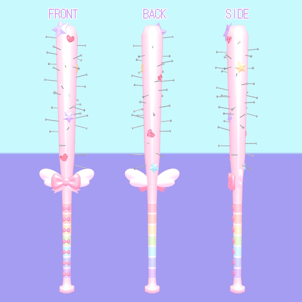 ゆめかわ暴力セット【VRChat想定】