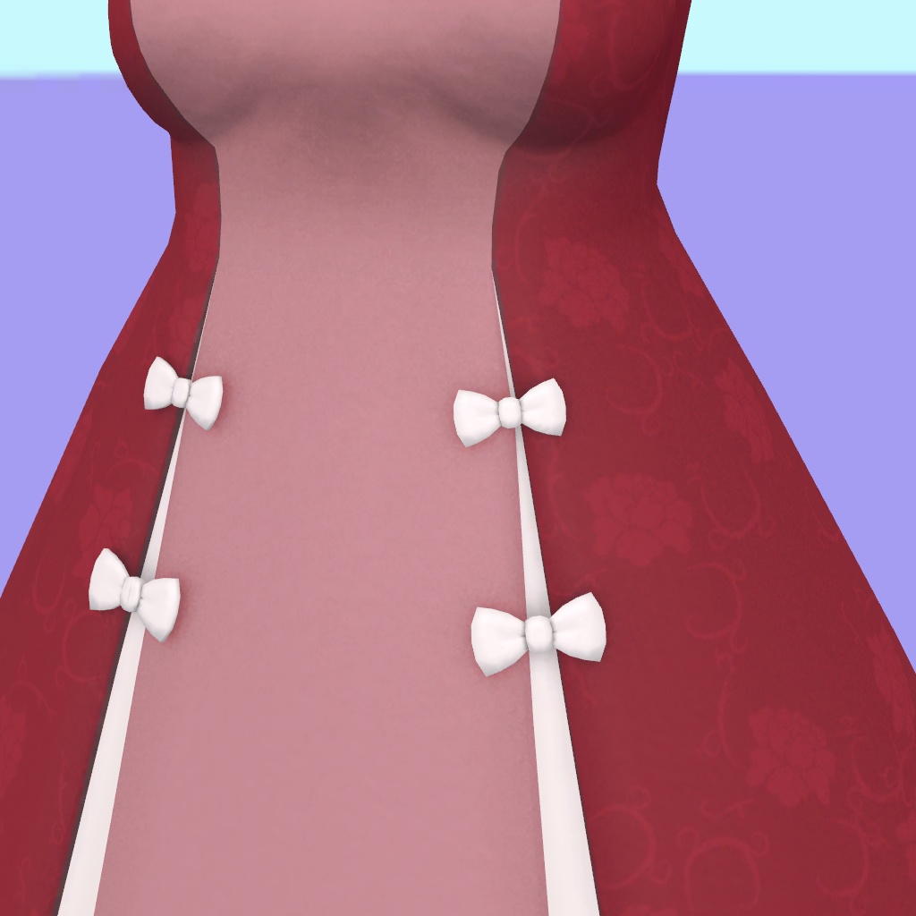 【ミスティちゃん向け衣装】チャイナロリータワンピ