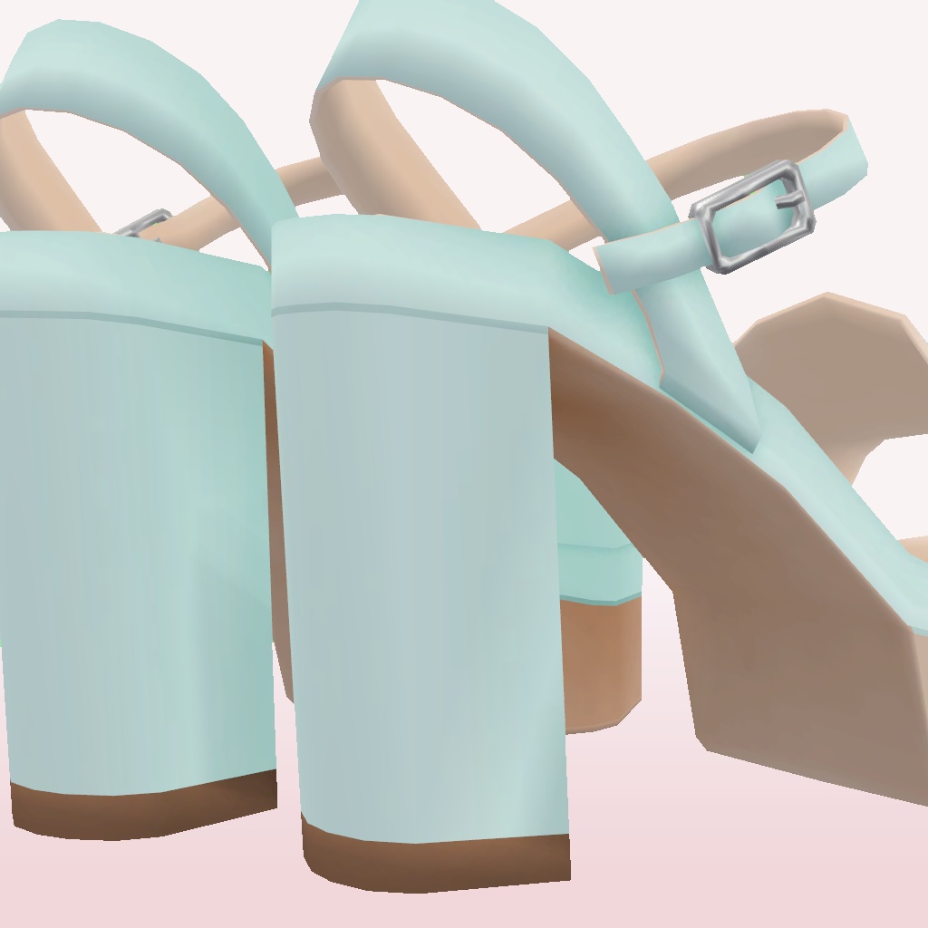 スプリングサンダル【VRChat想定】