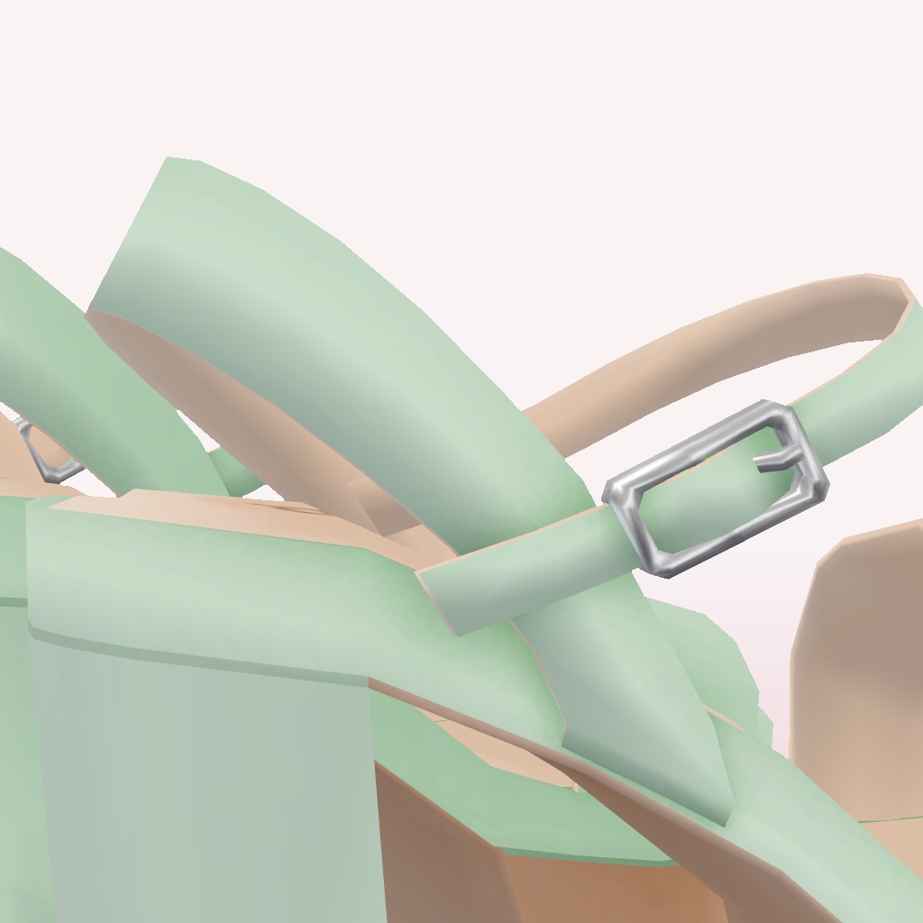 スプリングサンダル【VRChat想定】