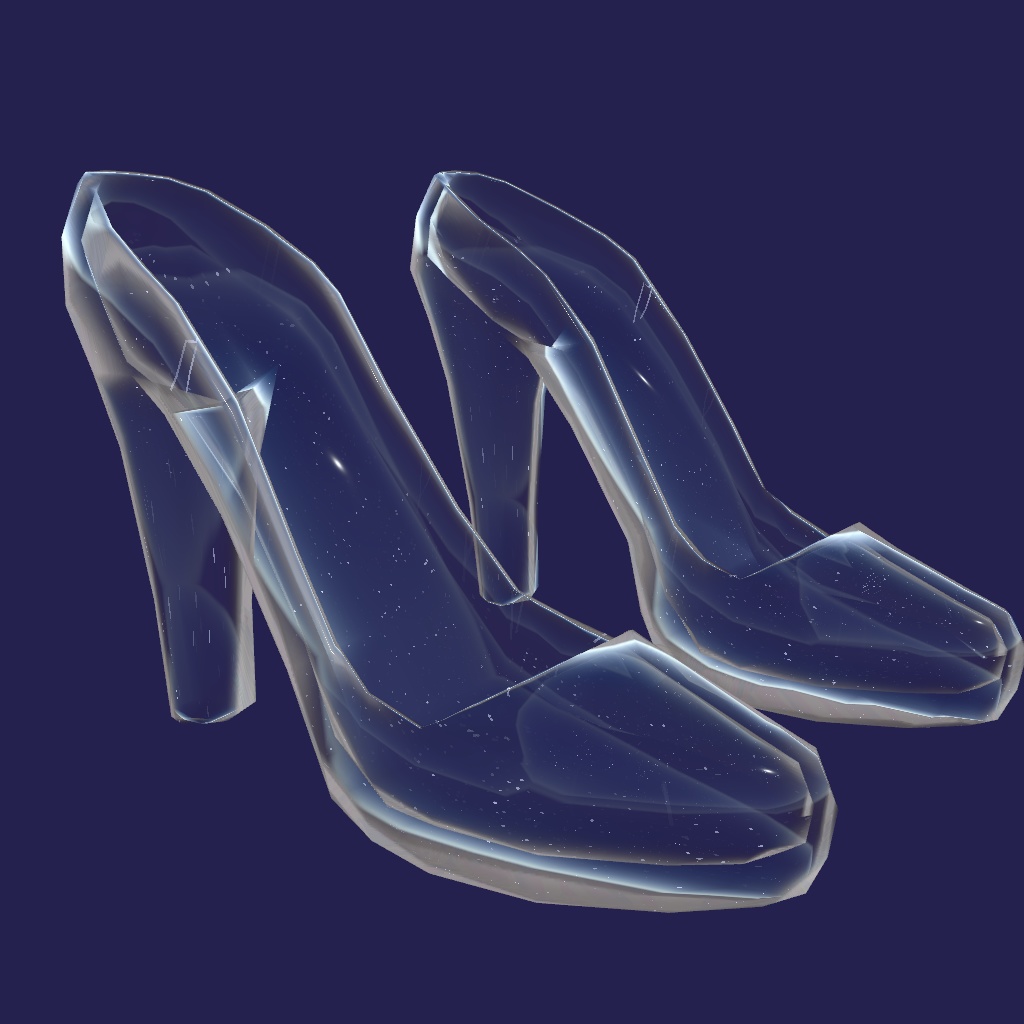 ガラスの靴【VRChat想定】