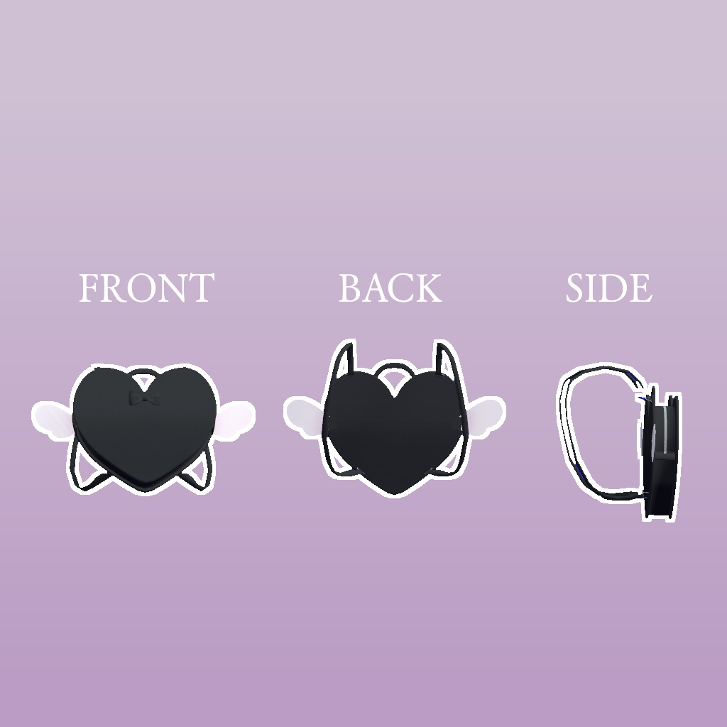 ハートバッグ【VRChat想定】